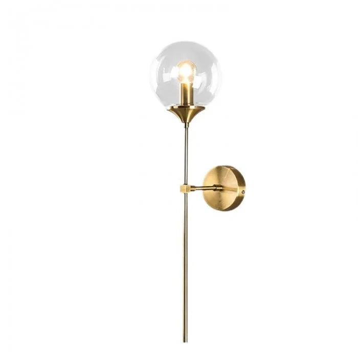 Kinkiet Szklany Przy Łóżku Sypialnia | Lampa Do Czytania