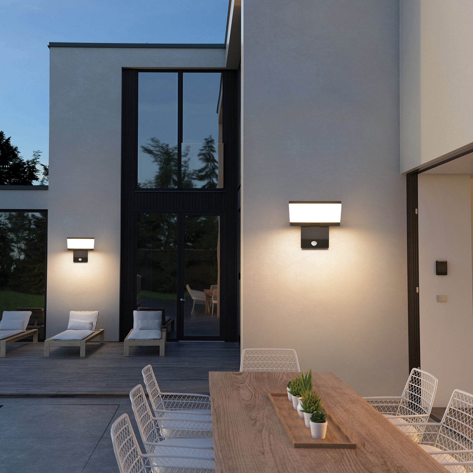 Kinkiet Zewnętrzny LED z Sensorem | Exterior