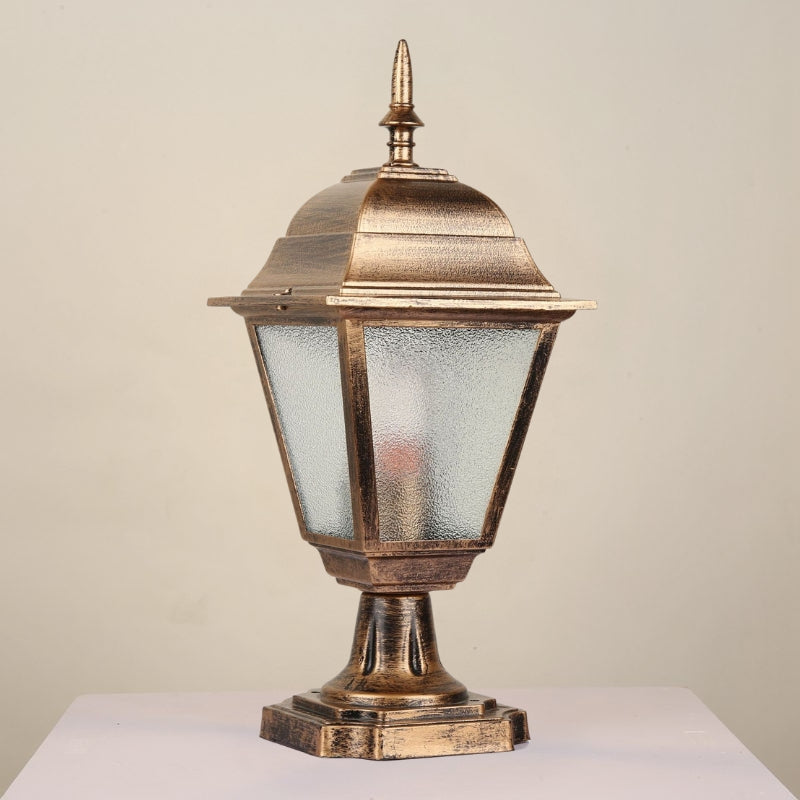 Kinkiet Zewnetrzny z Kloszem Szklanym do Ogrodu i Tarasu | Klasyczna