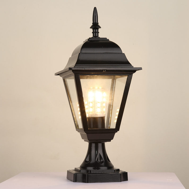 Kinkiet Zewnetrzny z Kloszem Szklanym do Ogrodu i Tarasu | Klasyczna