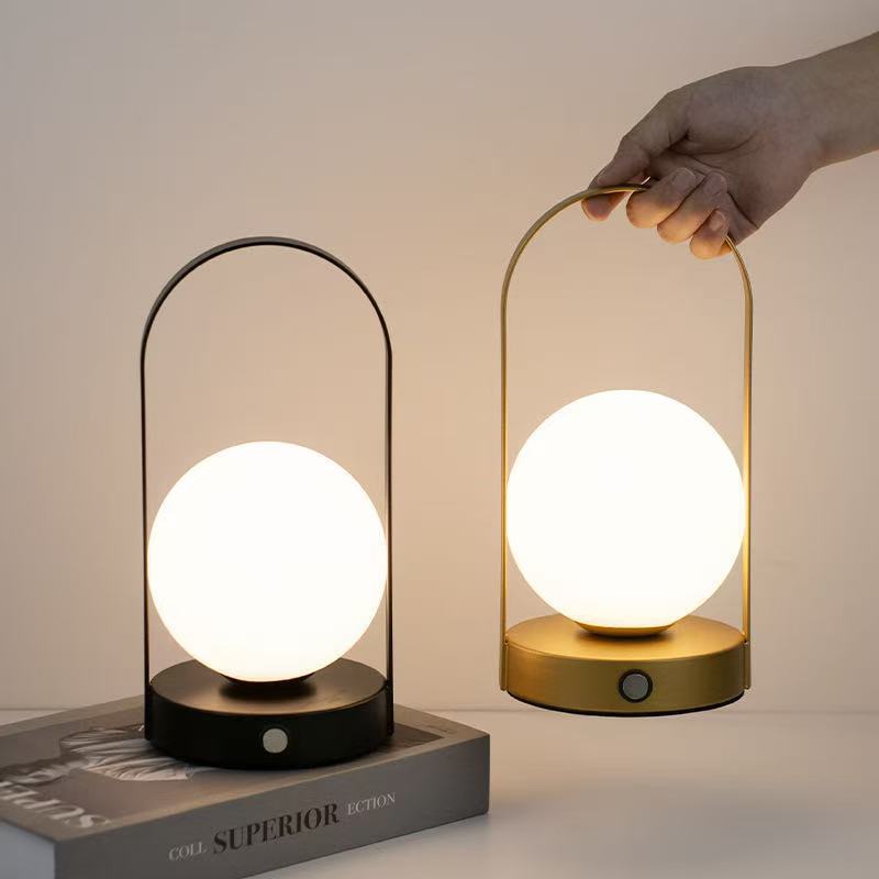 Lampa LED Bezprzewodowa Stołowa Do Salonu i Sypialni | Przenośna