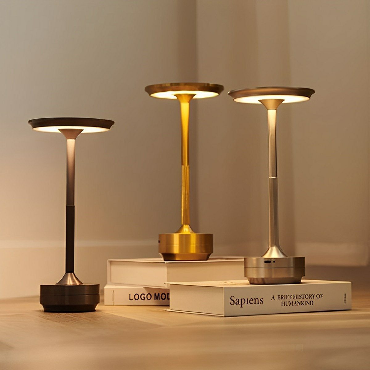 Lampa LED Dotykowa Salon Sypialnia | Ściemnialna