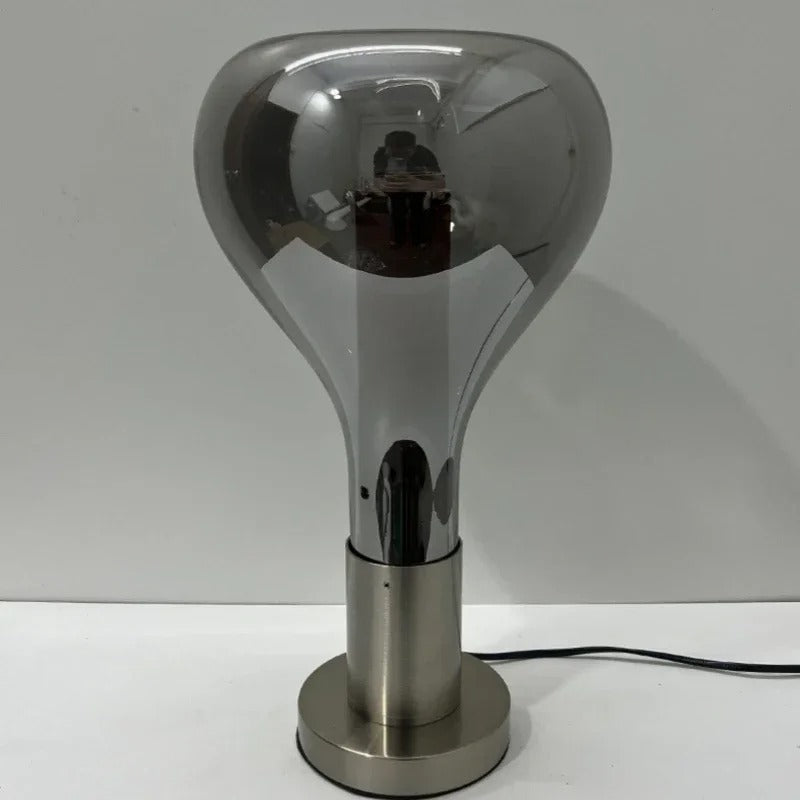 Lampa Lawa Szklana Nowoczesna | Lampa Stołowa Do Salonu