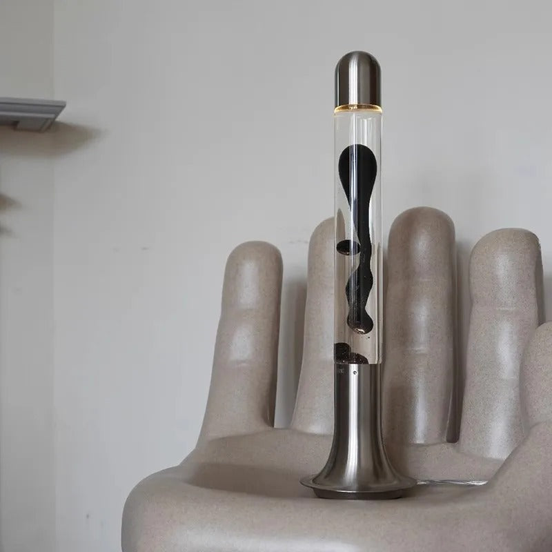 Lampa Lawa Tubowa Nowoczesna | Wysoka Szklana