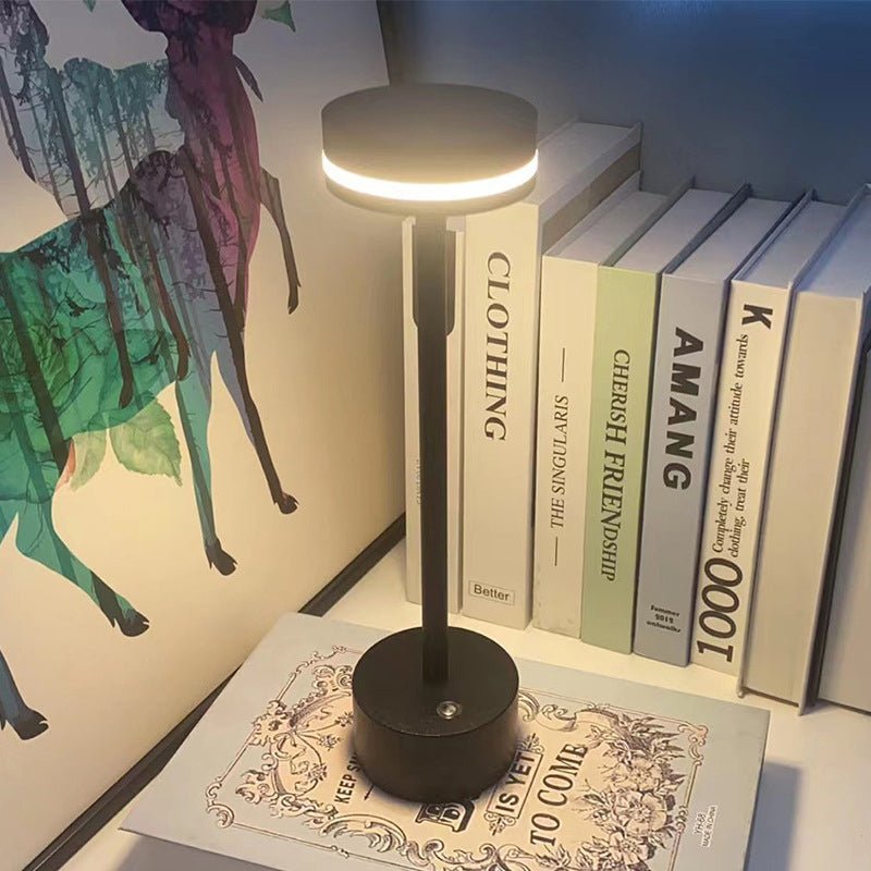 Lampa Nocna LED Stołowa Do Sypialni | Minimalistyczna