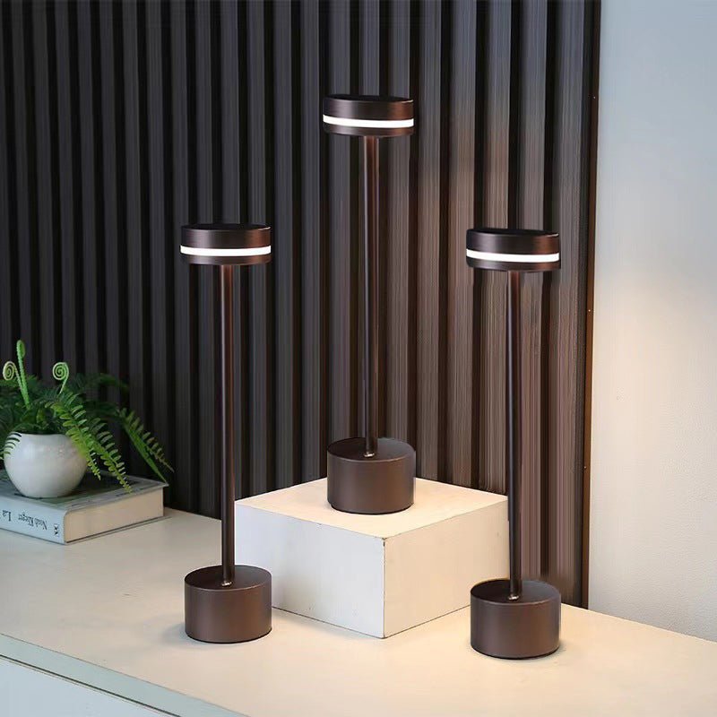 Lampa Nocna LED Stołowa Do Sypialni | Minimalistyczna
