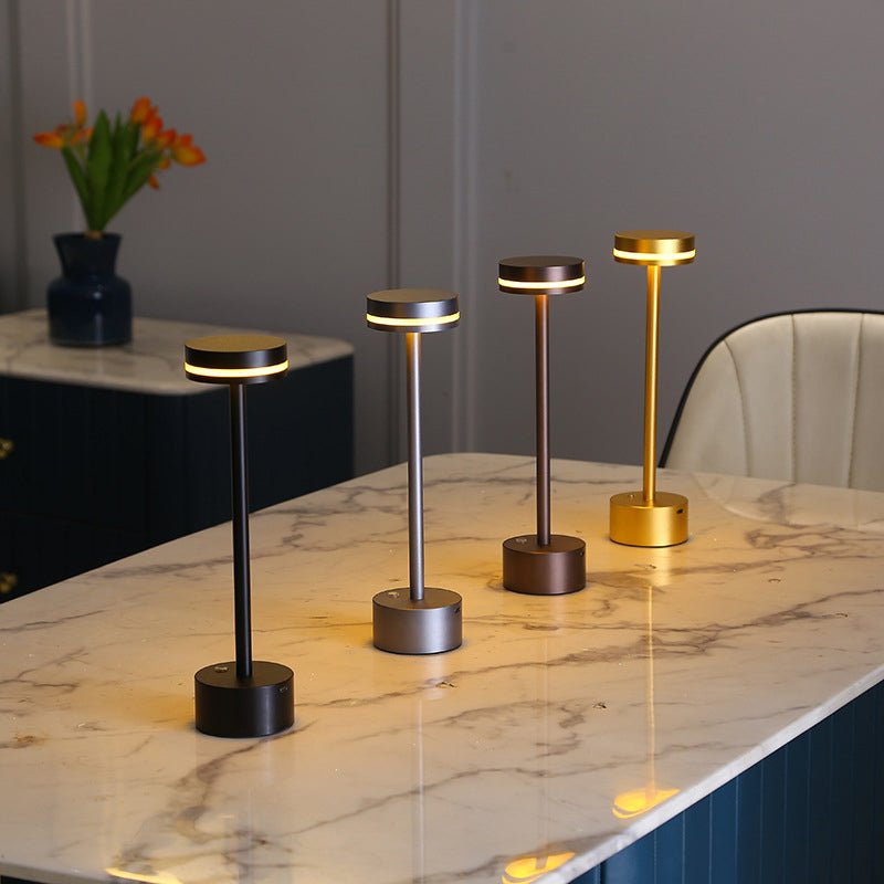 Lampa Nocna LED Stołowa Do Sypialni | Minimalistyczna