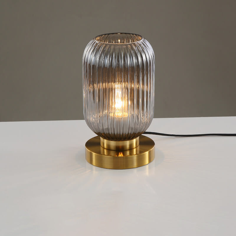 Lampa Nocna Szklana Stołowa Do Sypialni | Elegancja