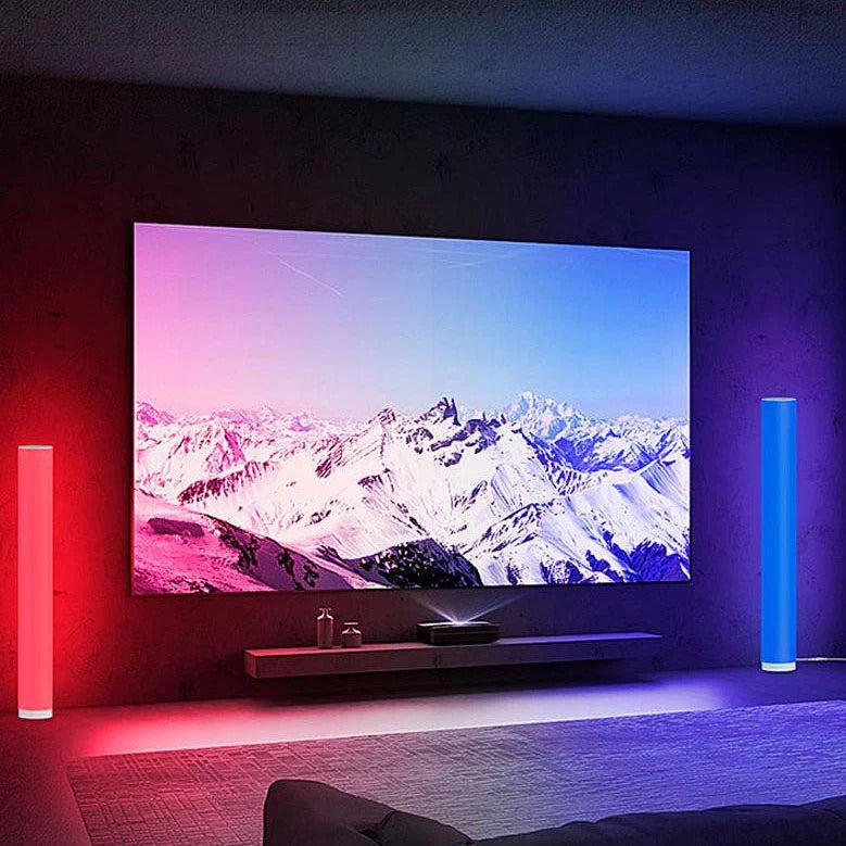 Lampa Stojąca LED RGB do Salonu i Sypialni | Nastrojowe Oświetlenie