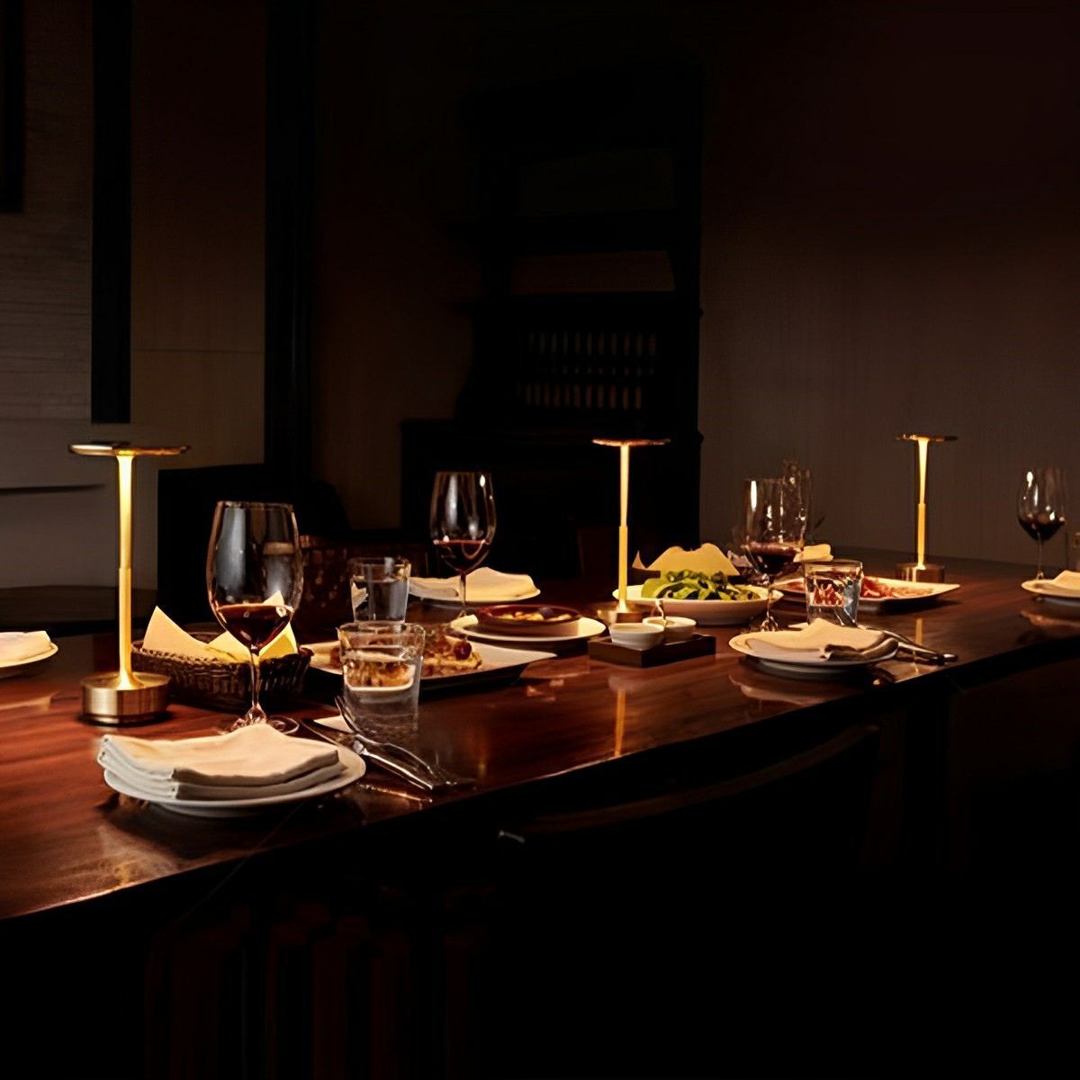 Lampa LED Dotykowa Salon Sypialnia | Ściemnialna