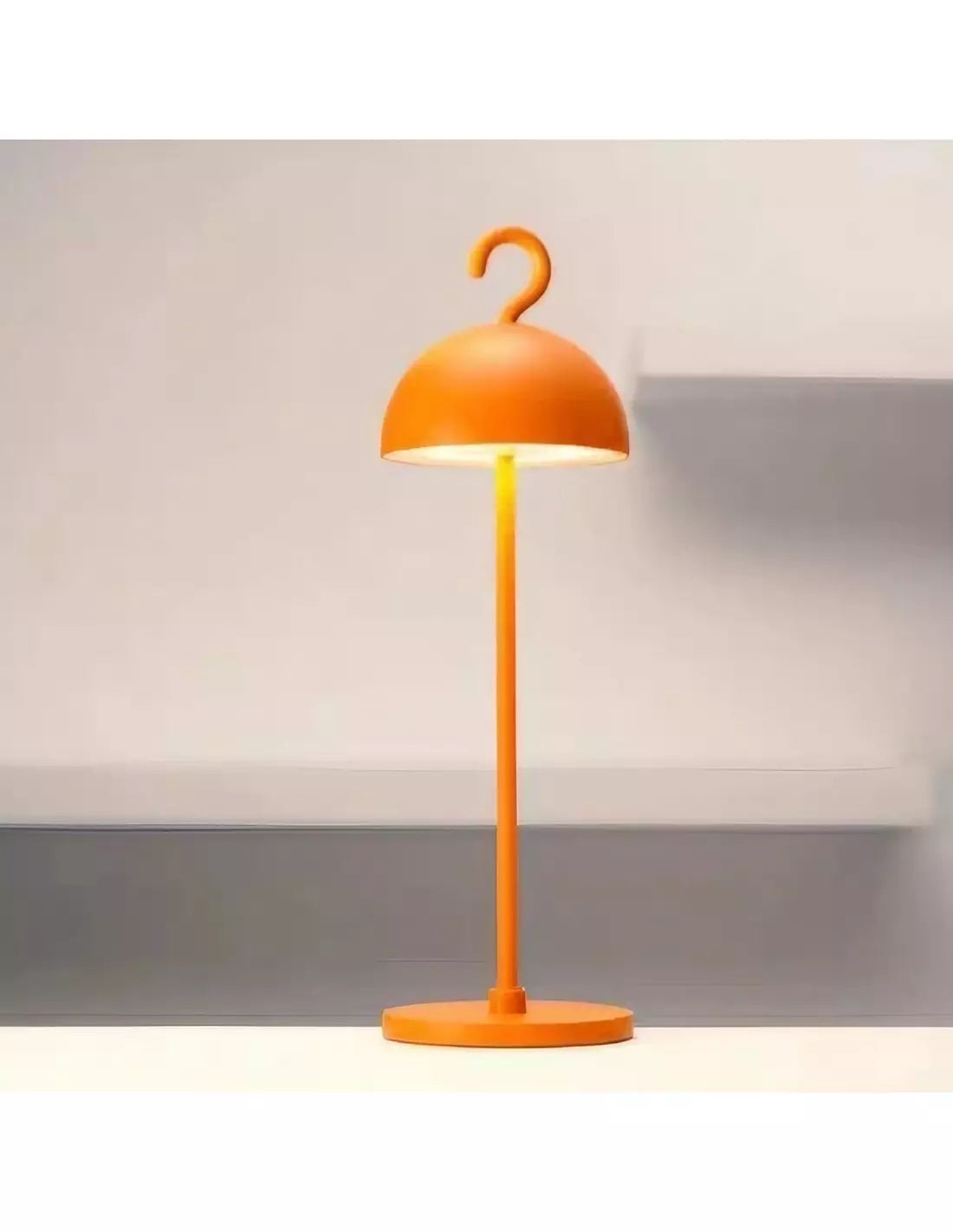 Lampa LED Stolikowa Przenośna z Haczykiem | Na Baterie