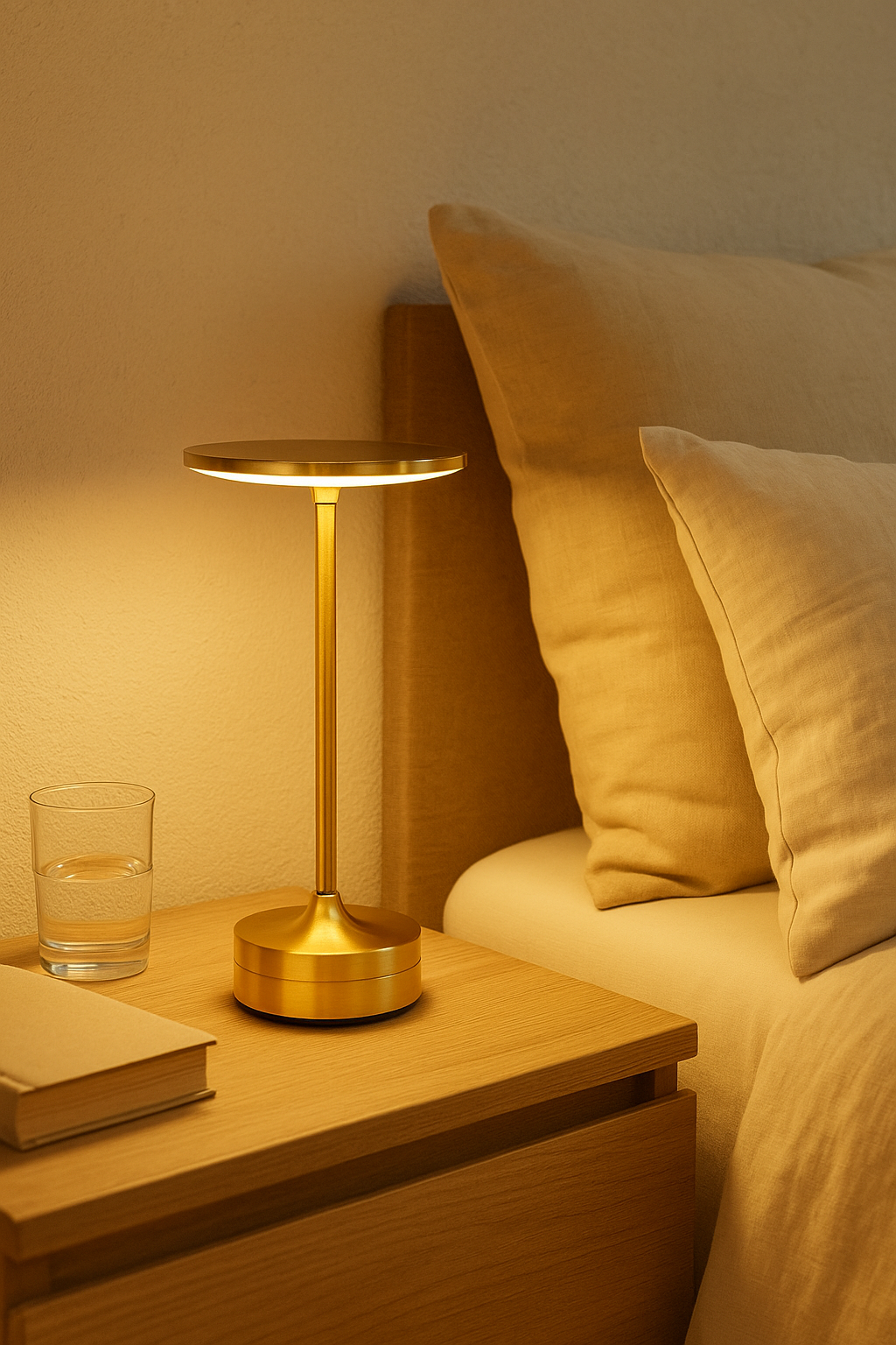 Lampa Stołowa Minimalistyczna z Nowoczesnym Designem do Sypialni