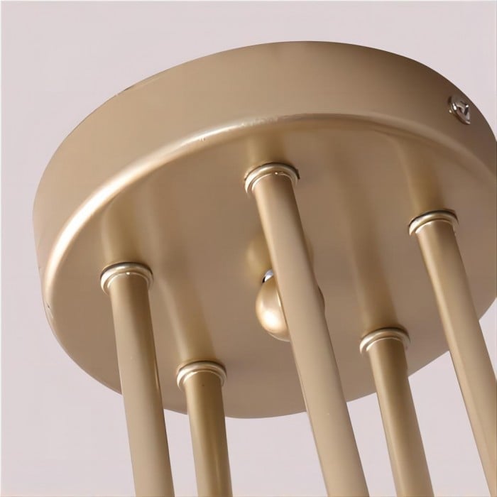 Lampa Sufitowa Do Salonu Z Wieloramienną Konstrukcją | Nowoczesna