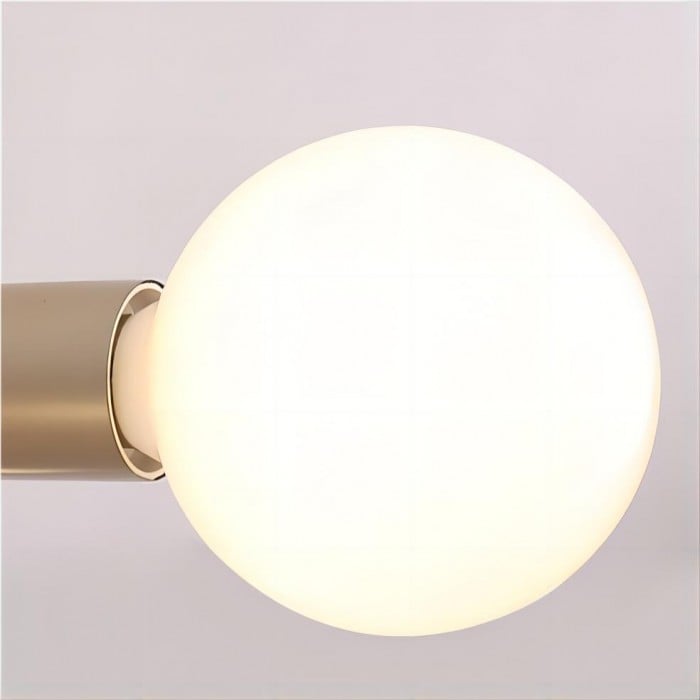 Lampa Sufitowa Do Salonu Z Wieloramienną Konstrukcją | Nowoczesna