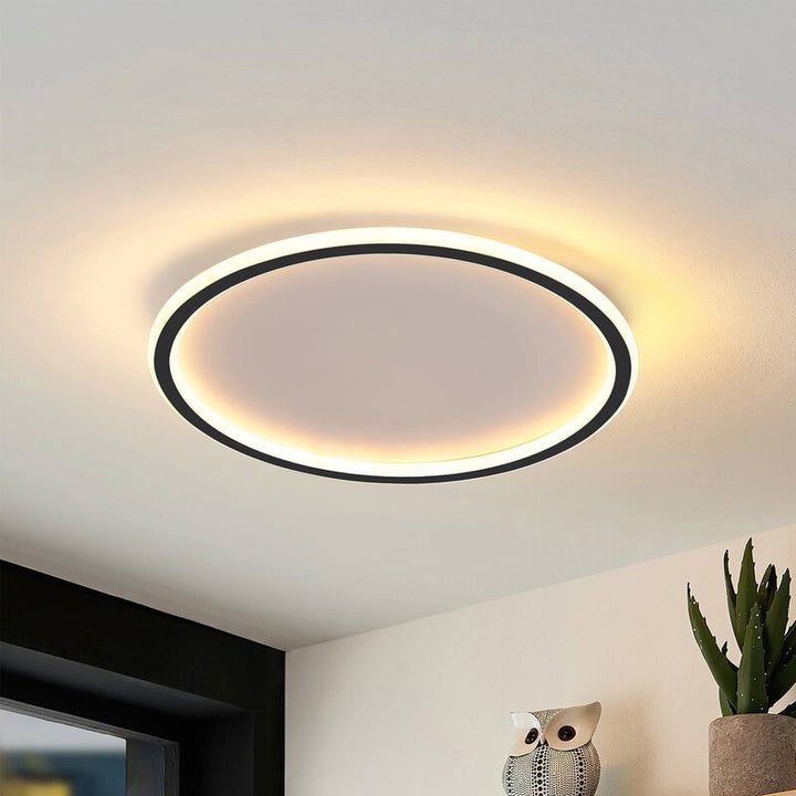 Lampa Sufitowa LED Okrągła Do Salonu | Nowoczesna