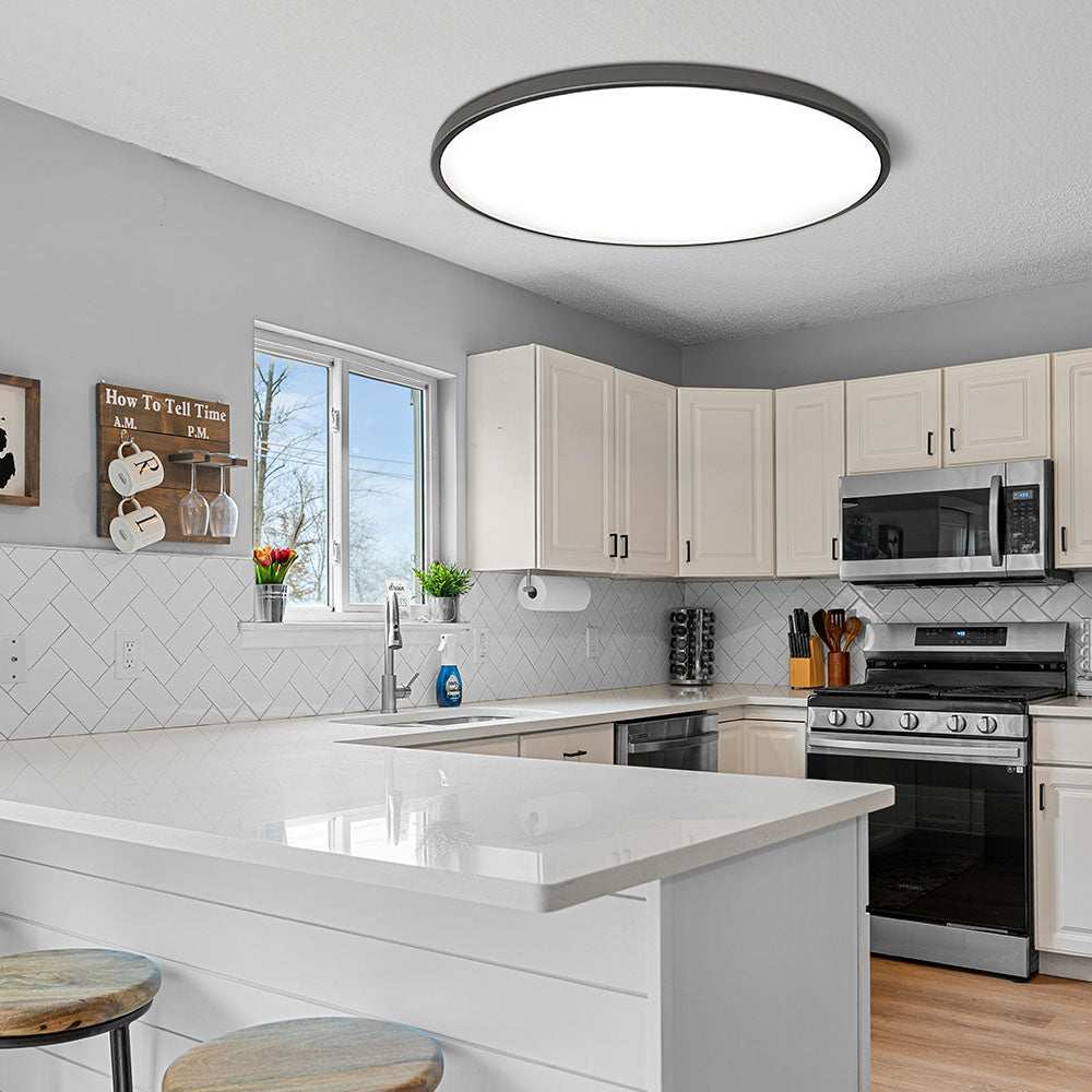 Lampa Sufitowa LED Okrągła do Salonu i Kuchni | Nowoczesna