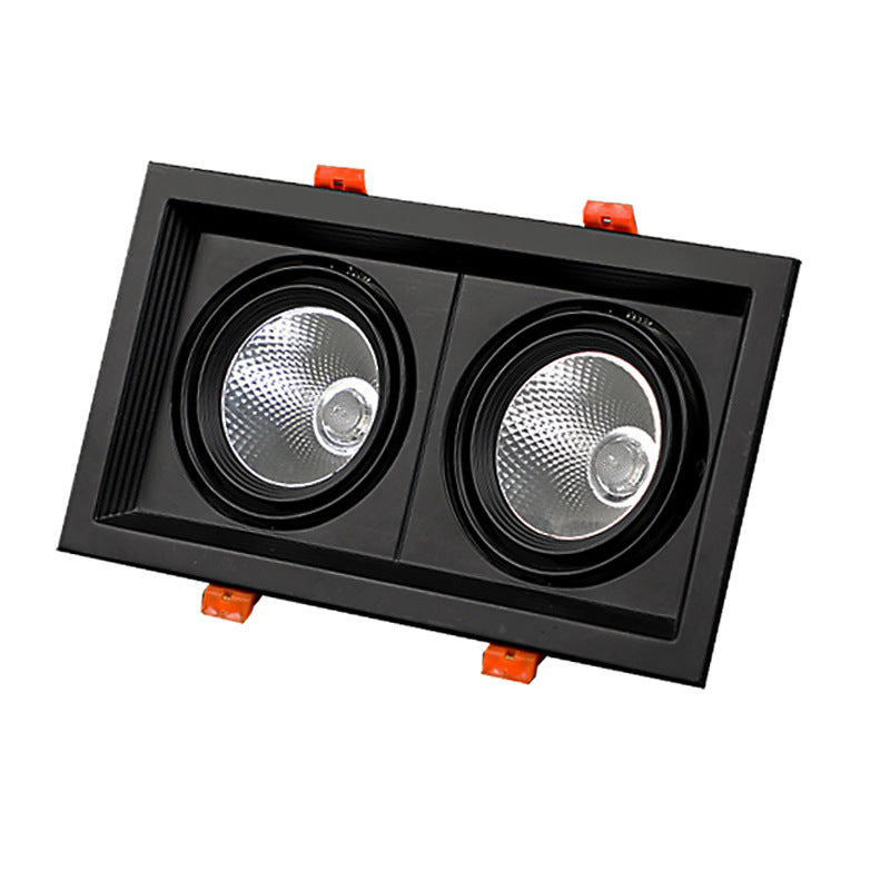 Lampa Sufitowa LED Podwójna Do Salonu | Reflektor