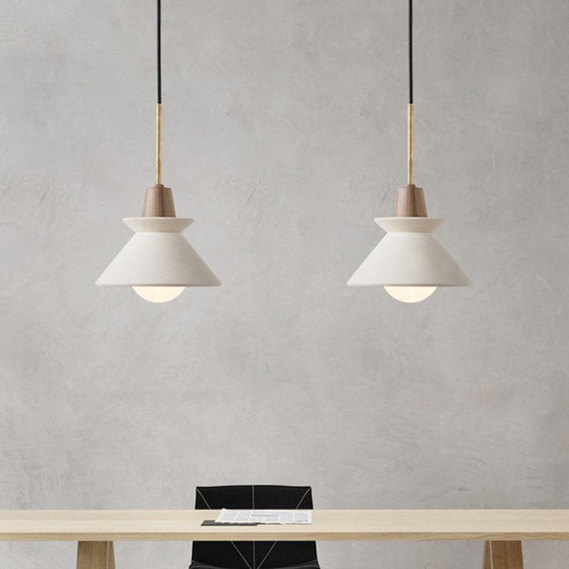 Lampa Sufitowa Wisząca z Drewnianym Akcentem do Kuchni i Jadalni | Nowoczesna