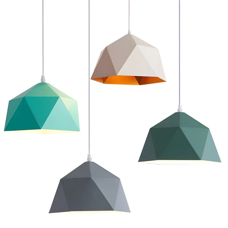 Lampa Wisząca Geometryczna Do Kuchni I Salonu | Nowoczesna