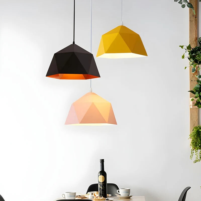 Lampa Wisząca Geometryczna Do Kuchni I Salonu | Nowoczesna