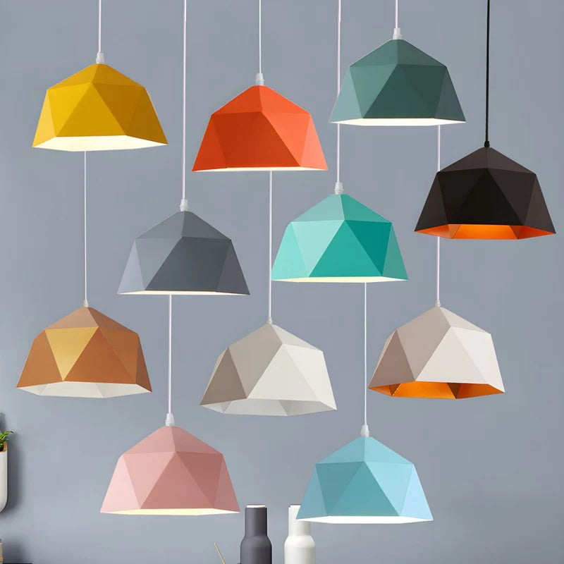 Lampa Wisząca Geometryczna Do Kuchni I Salonu | Nowoczesna