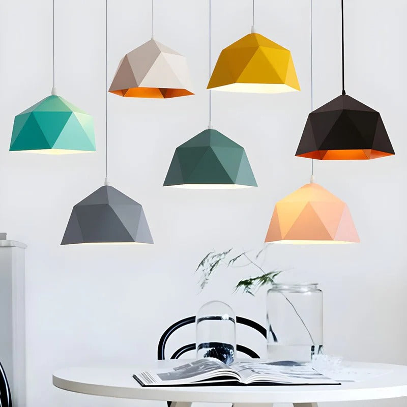 Lampa Wisząca Geometryczna Do Kuchni I Salonu | Nowoczesna