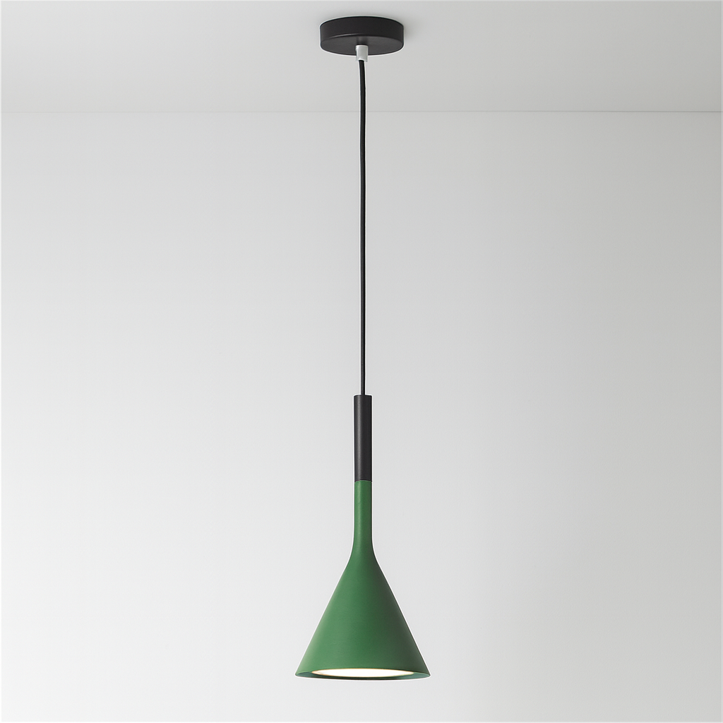 Lampa Wisząca Nowoczesna Do Salonu Kuchni | Stożkowa