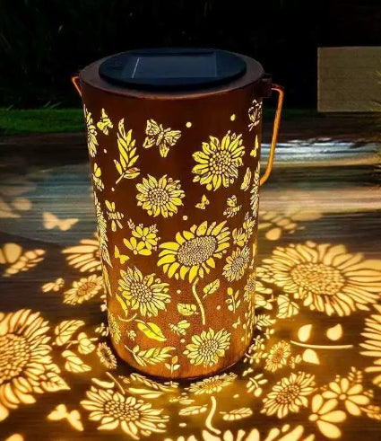 Lampiony Solarne LED Dekoracyjne Outdoor Ogród | Wiszące