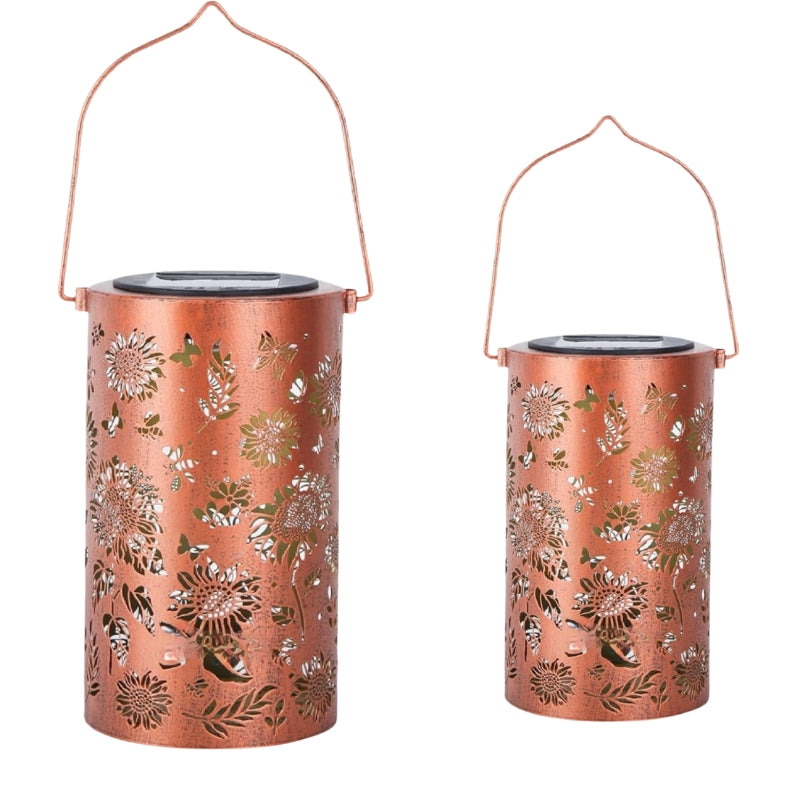 Lampiony Solarne LED Dekoracyjne Outdoor Ogród | Wiszące