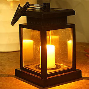 Lampiony Solarne LED Świeca Outdoor Ogród | Dekoracyjne