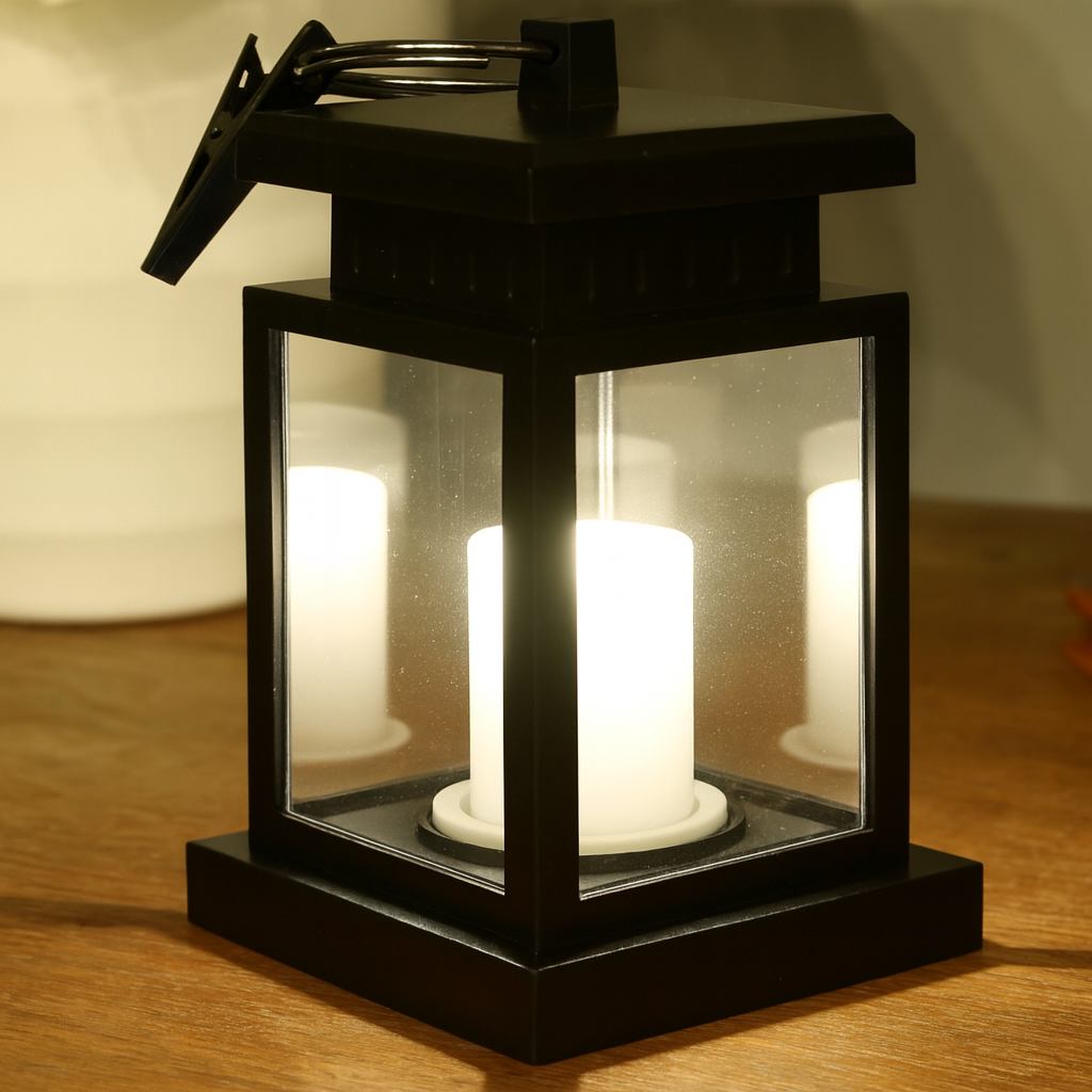 Lampiony Solarne LED Świeca Outdoor Ogród | Dekoracyjne