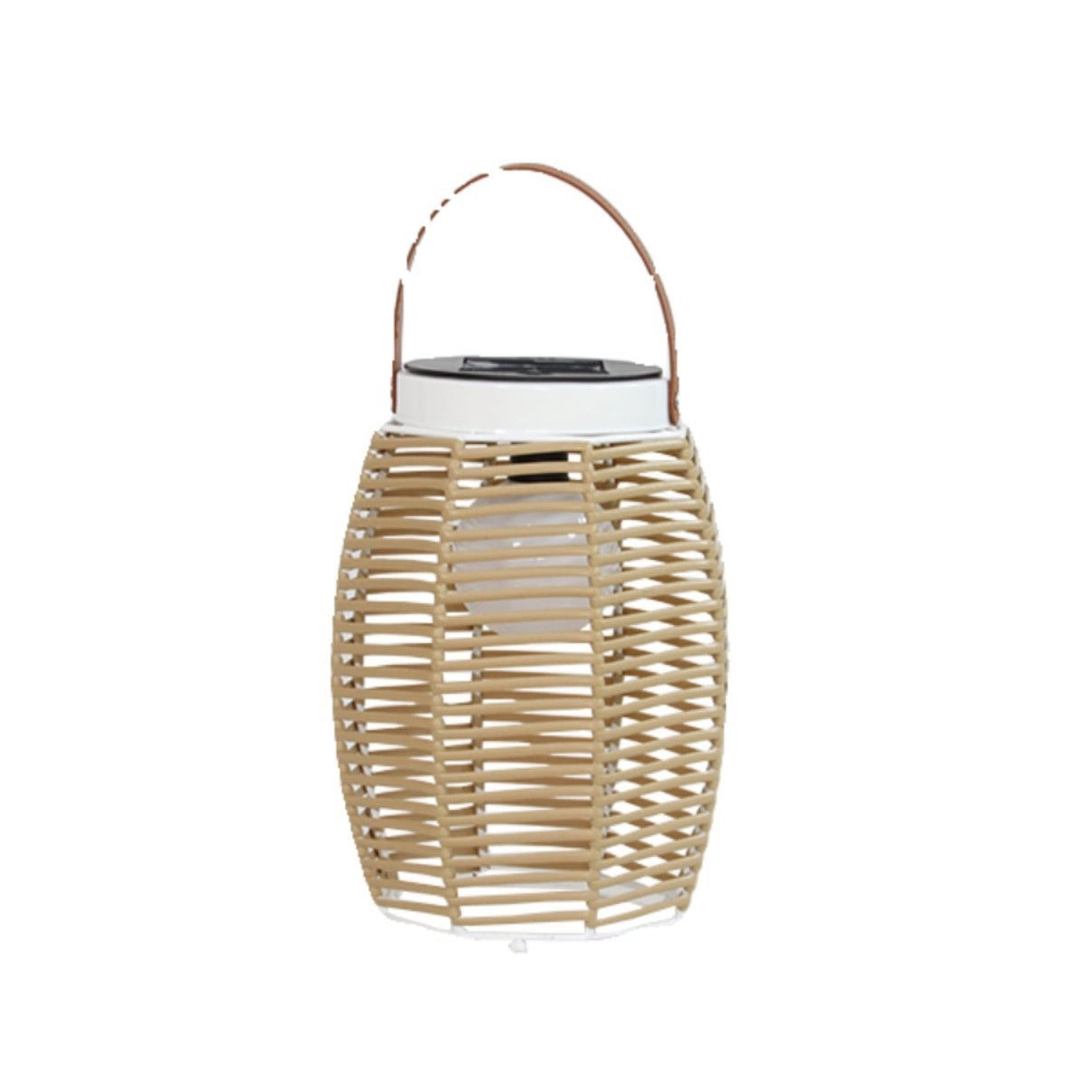 Lampiony Solarne Rattanowe Zewnętrzne | Wiszący Model