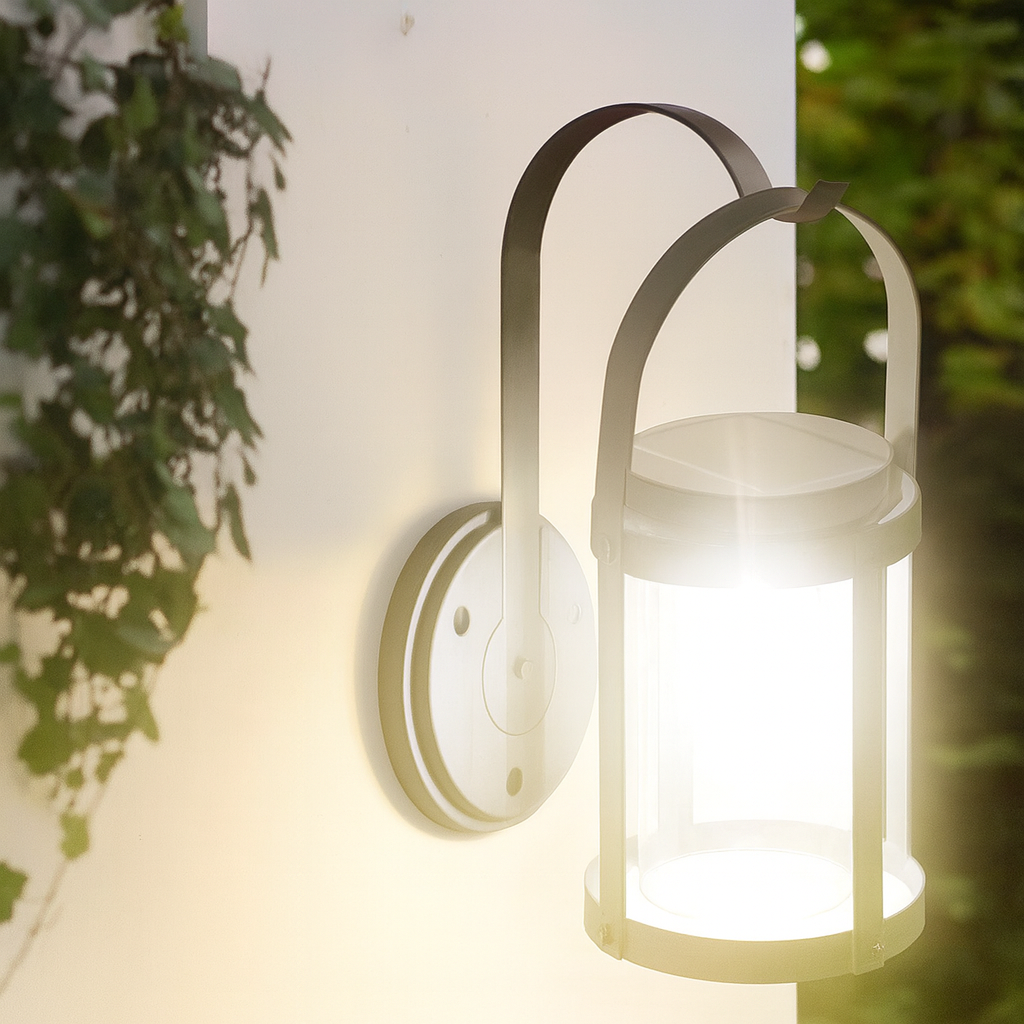 Lampiony Solarne Wall Outdoor Ogród | LED Wiszące