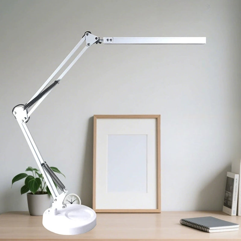 Lampka Na Biurko LED Z Regulowanym Ramieniem – Do Czytania i Pracy