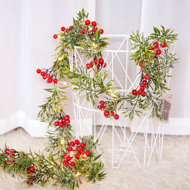 Lampki Choinkowe LED Gałązki Szyszki | Dekoracja Świąteczna