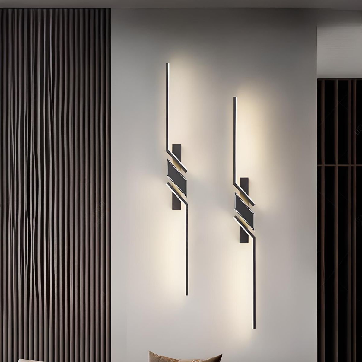 Lampy Do Salonu Ścienne Geometryczne | LED Kinkiet