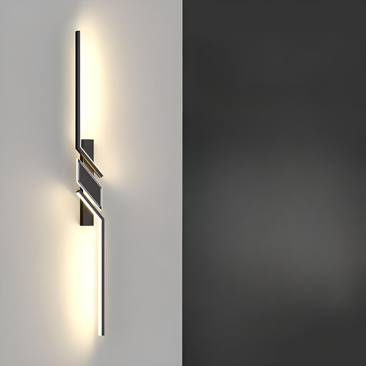 Lampy Do Salonu Ścienne Geometryczne | LED Kinkiet