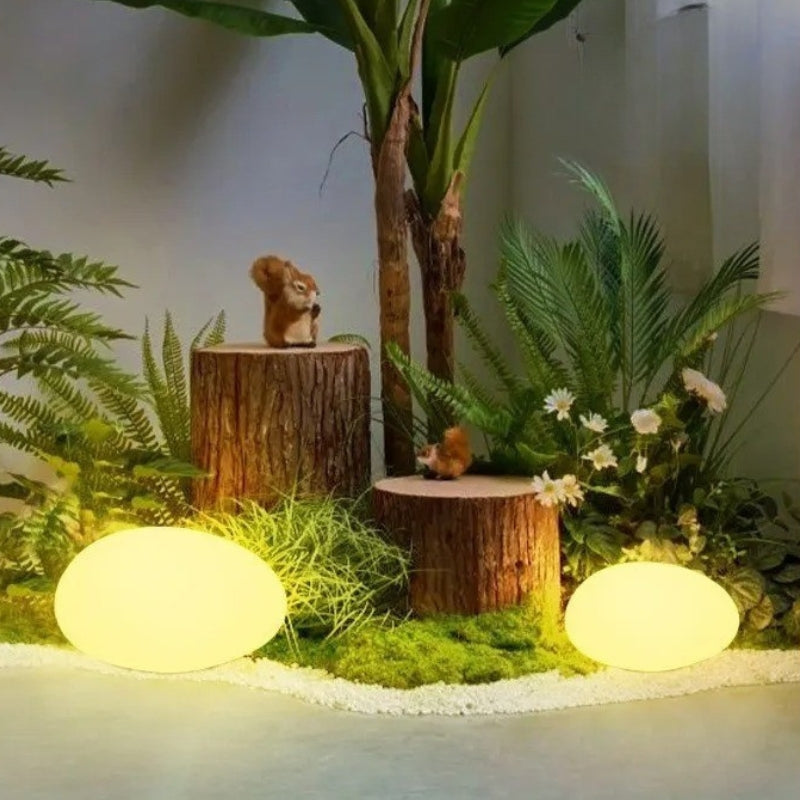 Lampy Ogrodowe Solar Kamienie LED Do Ogrodu | Bezprzewodowe