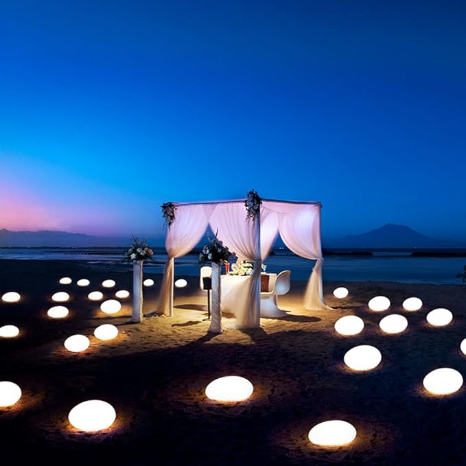 Lampy Ogrodowe Solar Kamienie LED Do Ogrodu | Bezprzewodowe