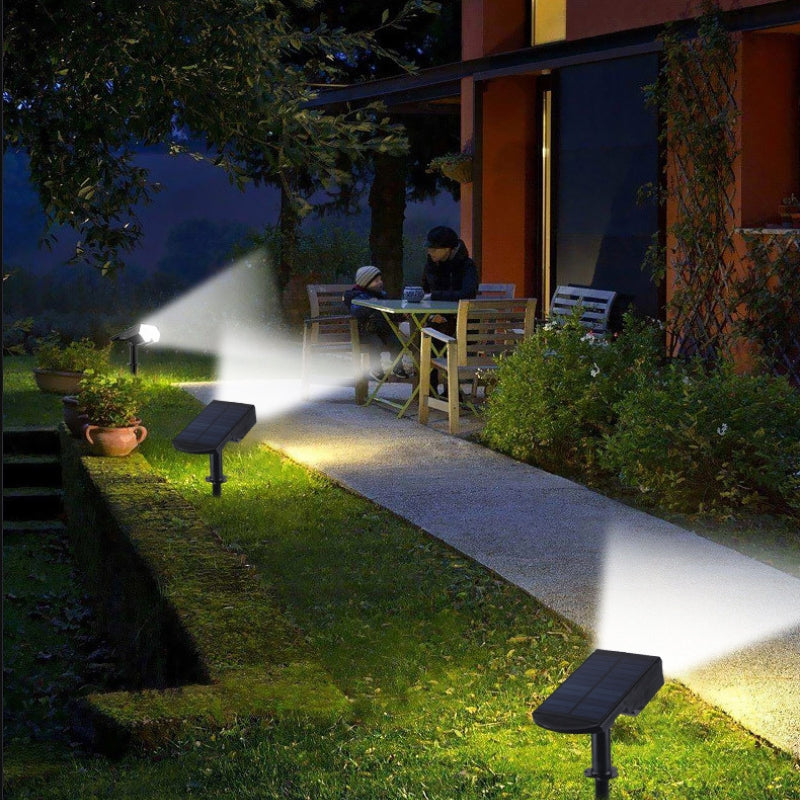 Lampy Solarne LED Ogrodowe Reflektor Na Wbijany Palik | Zewnętrzne