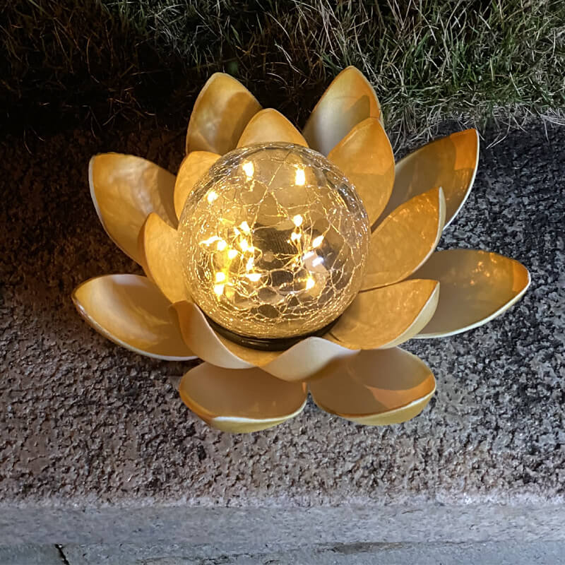 Lampy Solarne Lotus LED | Dekoracyjna Lampa Ogrodowa