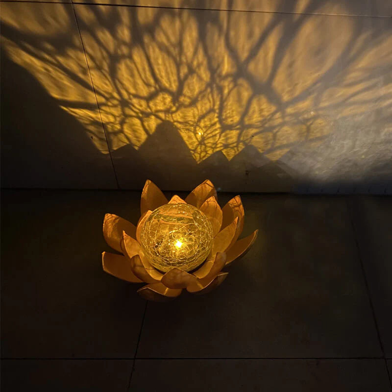 Lampy Solarne Lotus LED | Dekoracyjna Lampa Ogrodowa