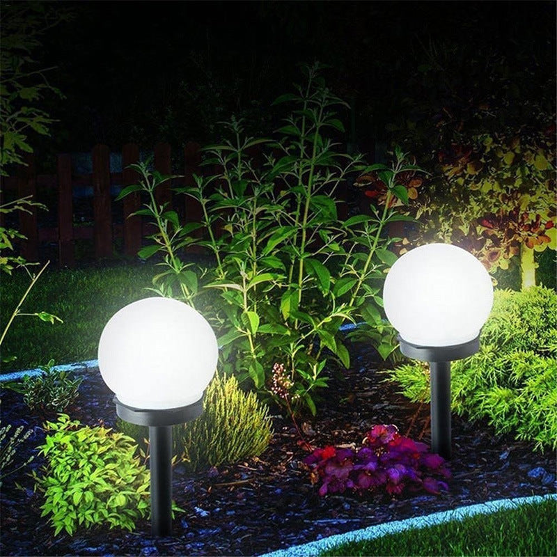 Lampy Solarne Ogrodowe Kule Zewnętrzne na Ścieżki i Taras | LED