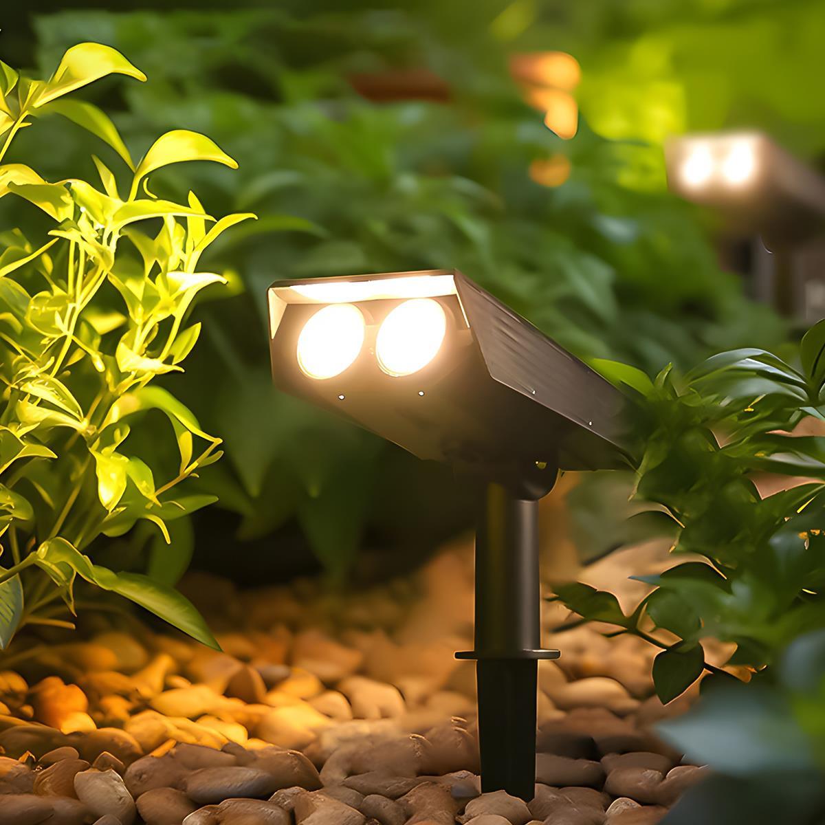 Lampy Solarne Reflektor Punktowy Ogrodzie LED | Zewnątrz