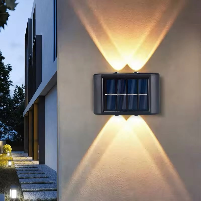 Lampy Solarne Zewnątrz Montowane Na Scianie | LED