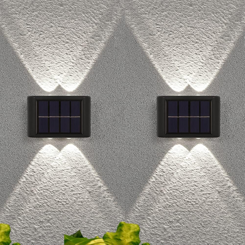 Lampy Solarne Zewnątrz Montowane Na Scianie | LED
