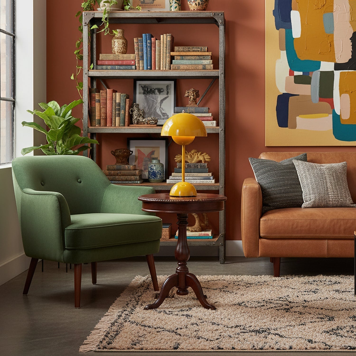 Ledy Lampa Stołowa Kopułowa LED Ładowalna | Retro