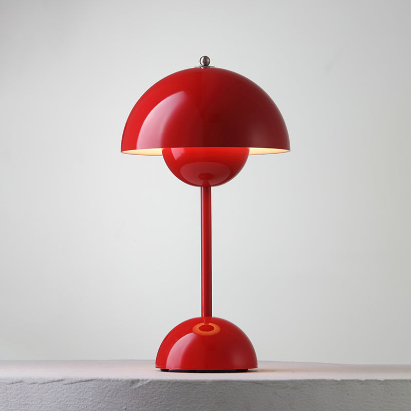 Ledy Lampa Stołowa Kopułowa LED Ładowalna | Retro