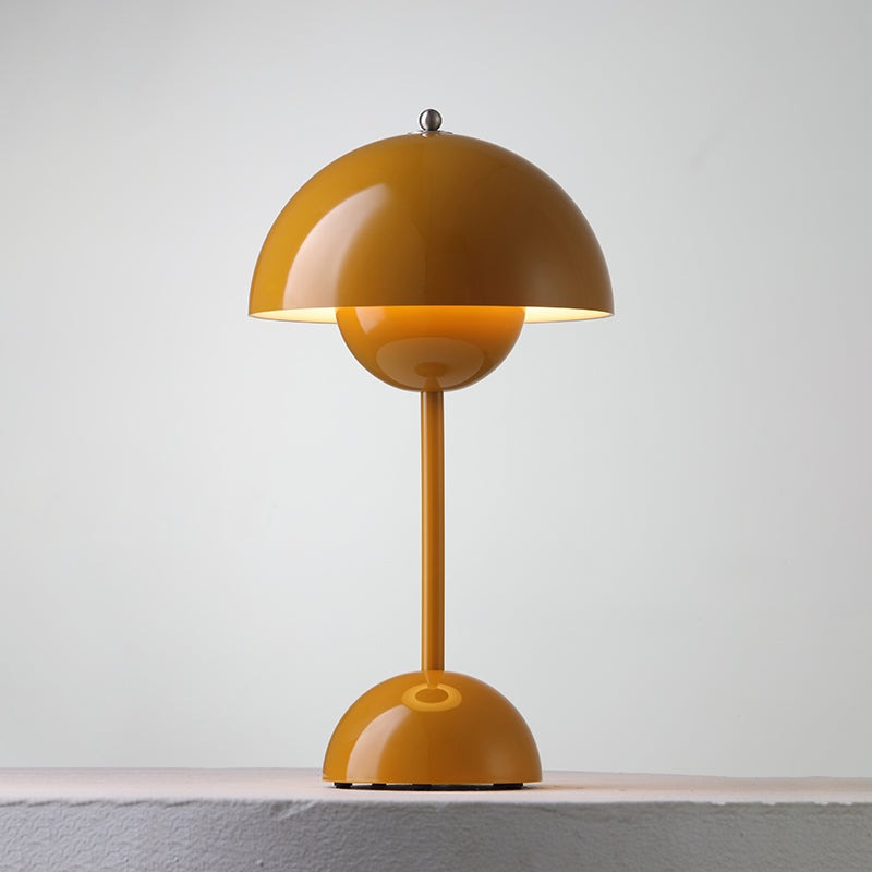 Ledy Lampa Stołowa Kopułowa LED Ładowalna | Retro