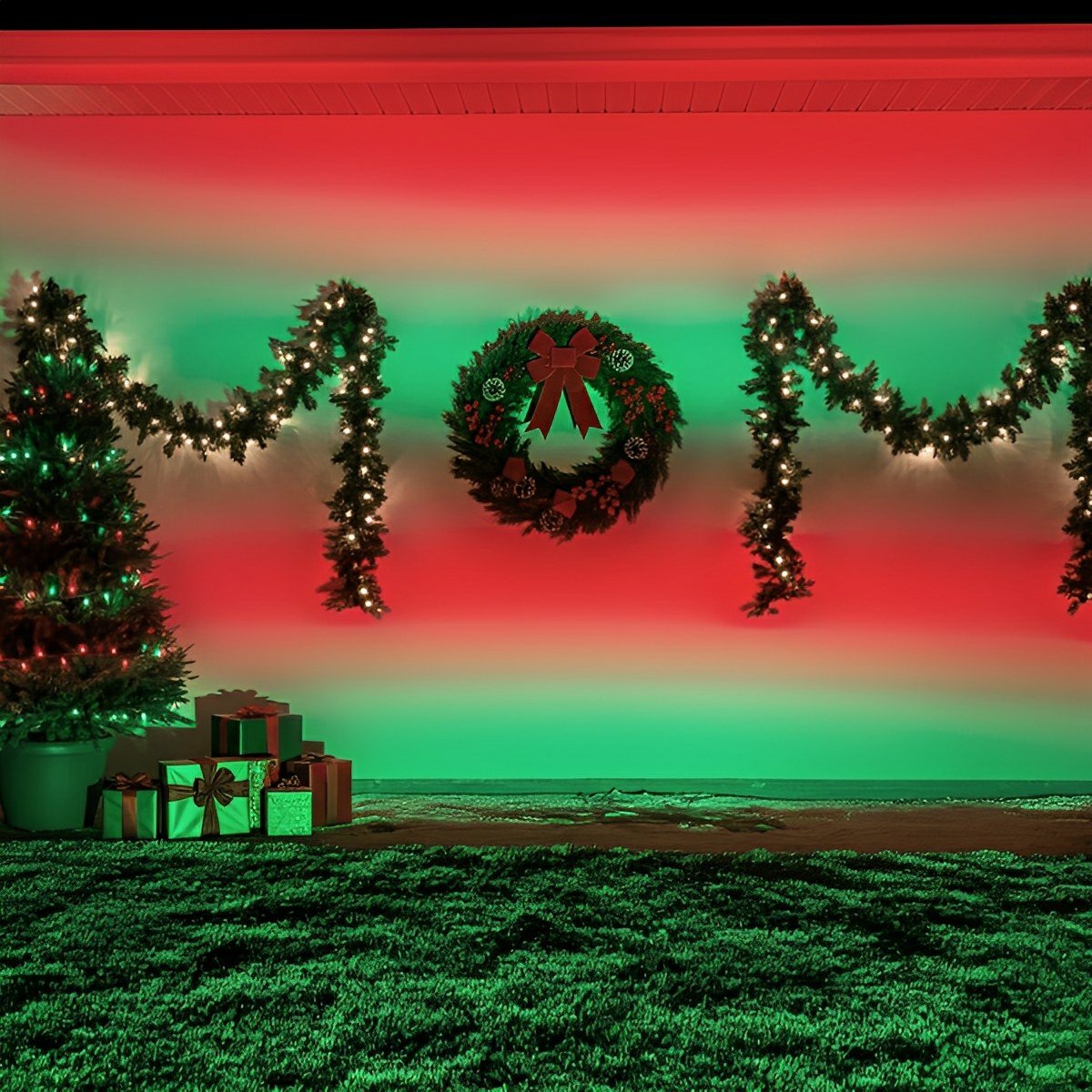 Ledy Ogrodowe RGB Do Oświetlenia Drzew | Reflektor Zewnętrzny